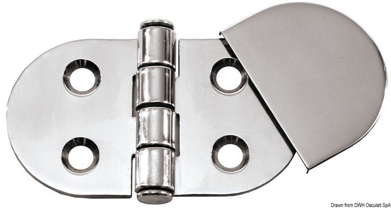 Mascheratura in acciaio inox AISI 316 lucidata a specchio