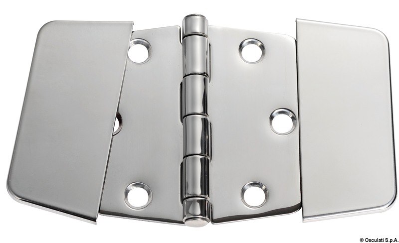 Mascheratura in acciaio inox AISI 316 lucidata a specchio