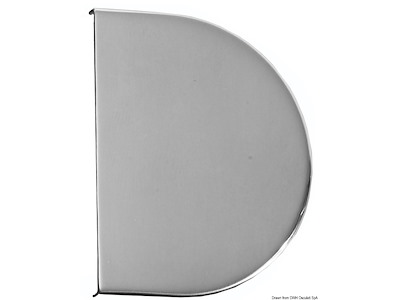 Mascheratura in acciaio inox AISI 316 lucidata a specchio