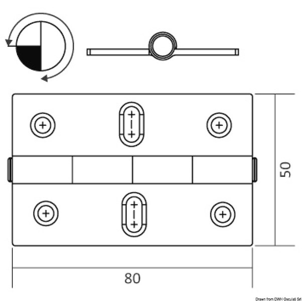 Cerniera 2 mm
