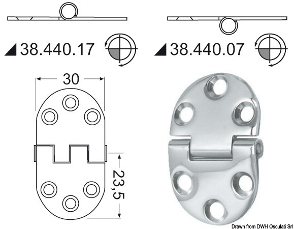 Cerniera 2 mm