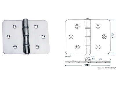 Cerniera 4 mm