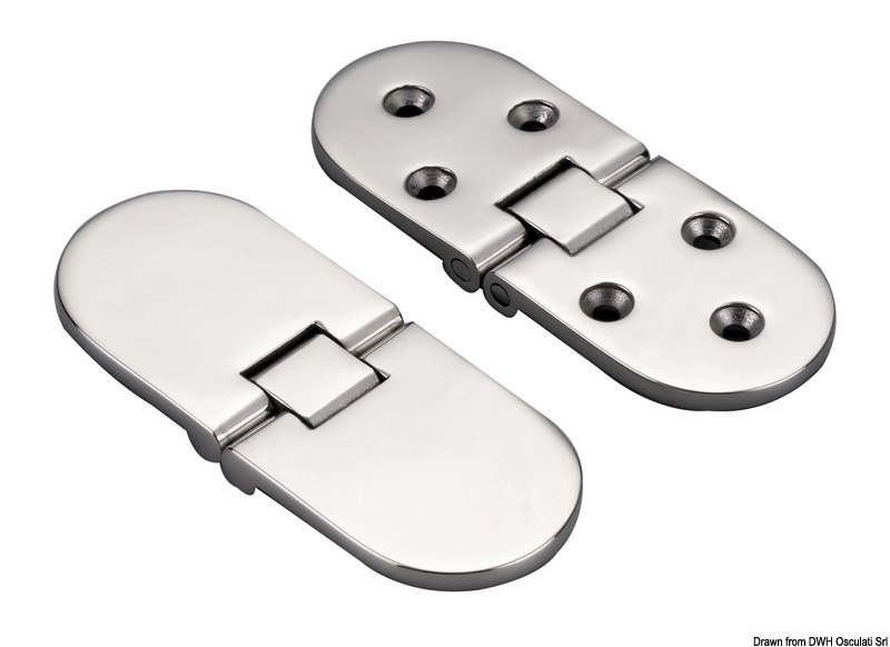 Cerniera di precisione microfuse, rotazione 180°