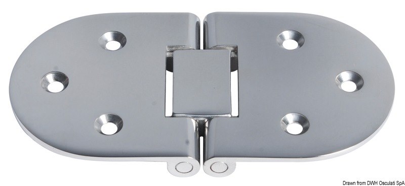 Cerniera di precisione microfuse, rotazione 180°