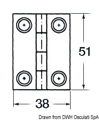 Cerniera 1,7 mm