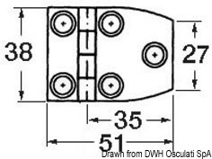 Cerniera 1,7 mm