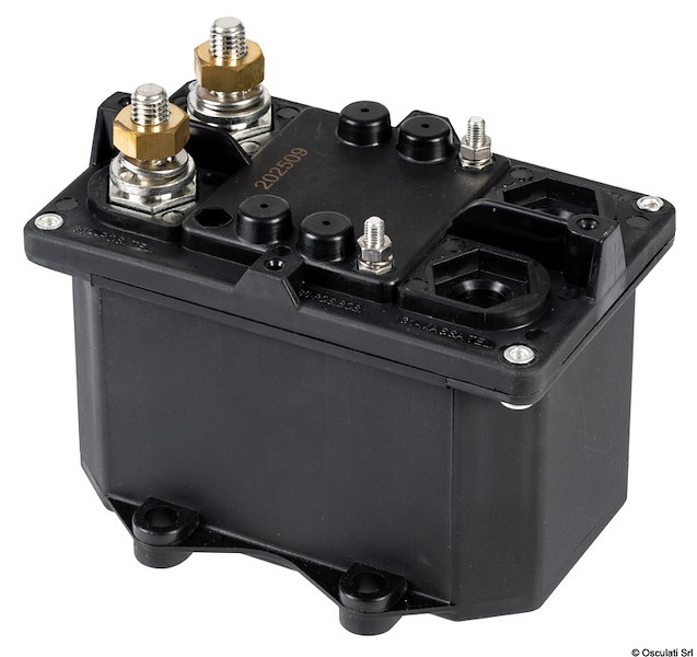 Staccabatteria automatico unipolare (teleruttore generale di corrente con alimentazione separata della bobina)