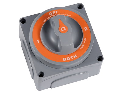 Interruttore/deviatore per batterie Selecta New