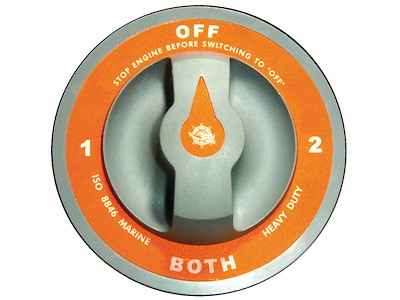 Interruttore/deviatore per batterie Selecta New