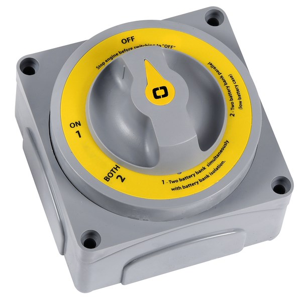 Interruttore/deviatore per batterie Selecta New