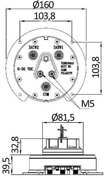 Deviatore Heavy Duty 30 A 12/24 V 