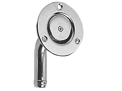 Sfiato carburante a 90° in acciaio inox a filo