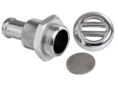 Sfiato carburante inox 35 mm 
