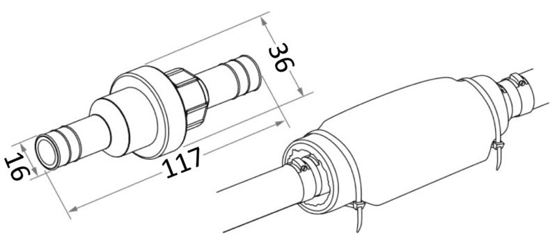 Dispositivo blocco carburante certificato ISO 7840 