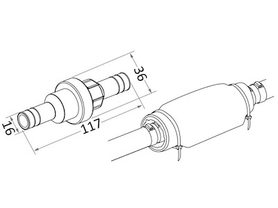 Dispositivo blocco carburante certificato ISO 7840 