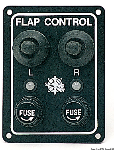 Pannello comando flaps 