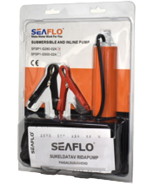 Pompa centrifuga ad immersione 12V - 18 l/min 