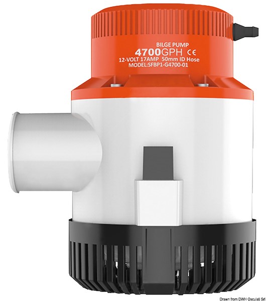 Pompa di sentina ad immersione G3500 12 V 