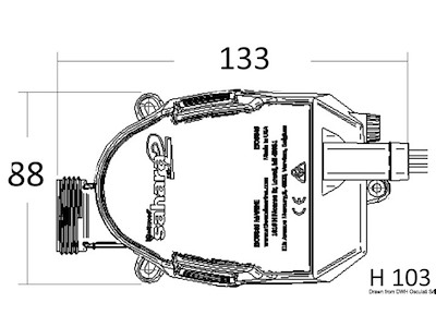 Pompa di sentina automatica ATTWOOD Sahara Mk2