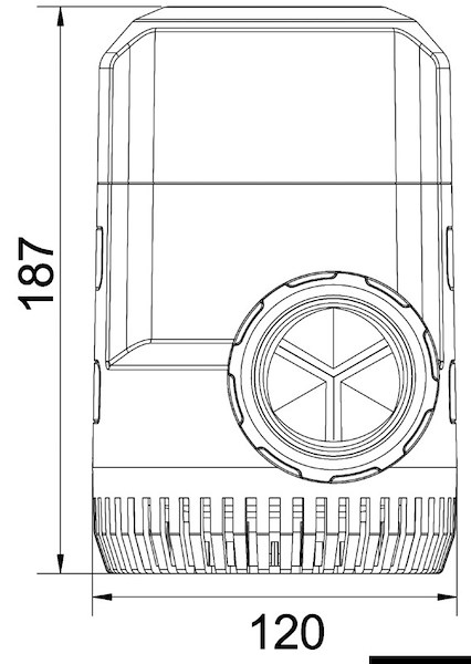 Pompa di sentina SuperFlow maxi ad immersione