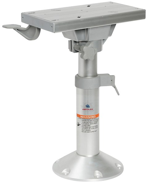 Supporto sedile con slitta girevole