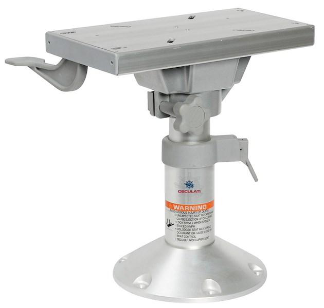 Supporto sedile con slitta girevole