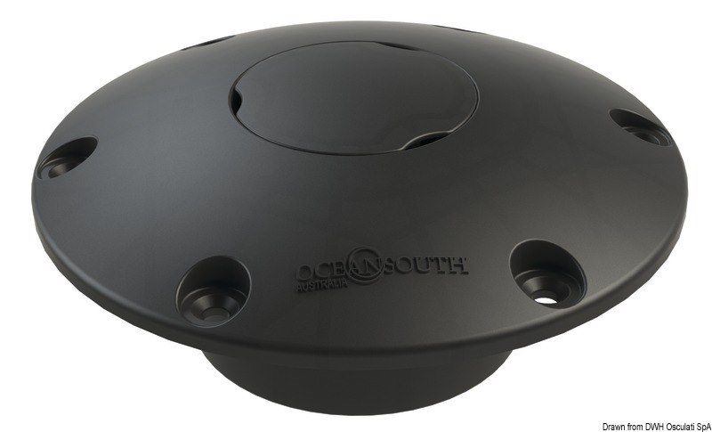 Supporto sedile Waverider con ammortizzatore, testa girevole e base ad incasso