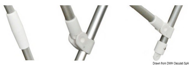 Capottina parasole BIMINI DEPTH 4 archi