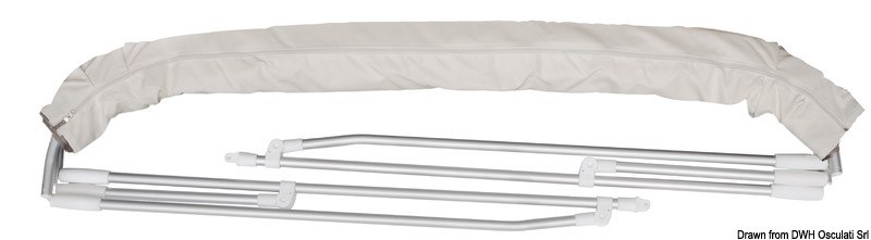 Capottina parasole BIMINI DEPTH 4 archi