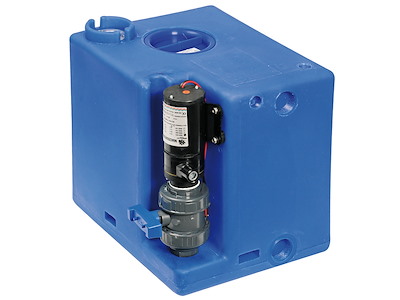 Serbatoio acque nere con maceratore incorporato