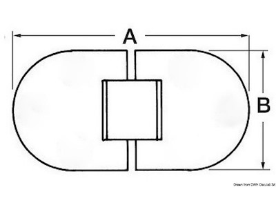 Cerniera a ribalta 2 mm