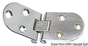 Cerniera a ribalta 2 mm
