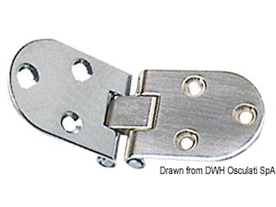 Cerniera a ribalta 2 mm