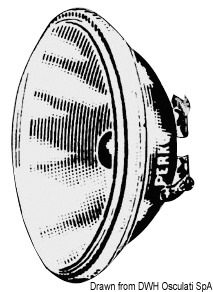 Faro Utility Rubber Spot completamente infrangibile ed impermeabile