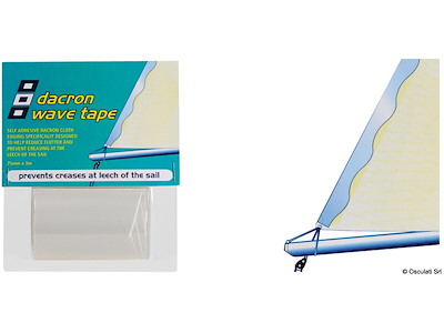 Nastro autoadesivo bianco 