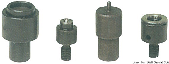 Kit punzoni per bottoni 