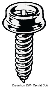 Bottoni di fermo in ottone nichelato per moquette