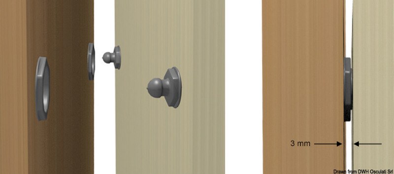 Sistema di fissaggio pannelli DELAHOUSSE Quick Fit