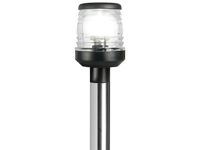 Fanale di fonda con asta abbattibile Aerodinamics LED con regolazione inclinazione