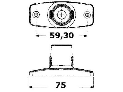 Fanale di fonda Evoled 360° con sorgente luminosa