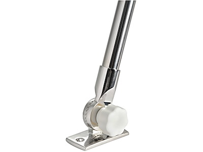 Fanale di fonda con asta Compact abbattibile con doppio fanale