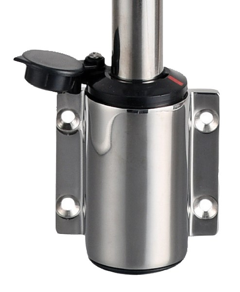 Fanale di fonda con asta Compact 360° estraibile da parete