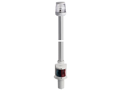Fanale di fonda con asta Classic combinata in alluminio