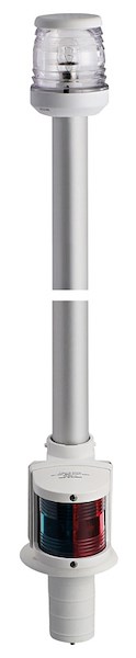 Fanale di fonda con asta Classic combinata in alluminio