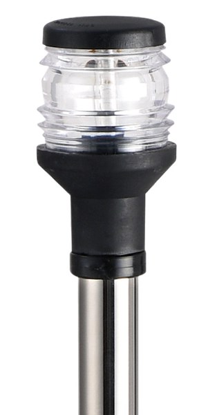 Fanale di fonda con asta Compact abbattibile