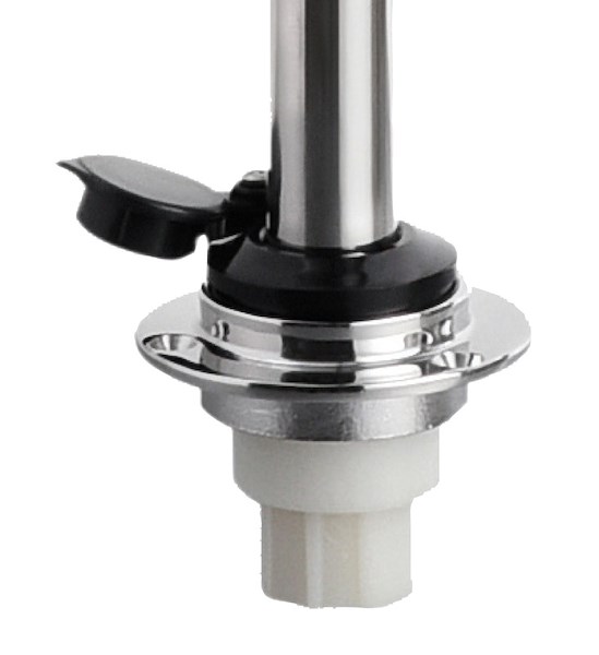 Fanale di fonda con asta Compact estraibile da piano
