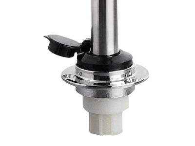 Fanale di fonda con asta Compact estraibile da piano