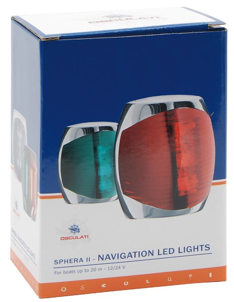 Luci di via Sphera II a LED fino 20 m, corpo in acciaio inox lucidato a specchio