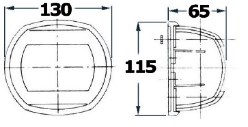 Luci di via Maxi 20 in AISI 316 lucidato a specchio
