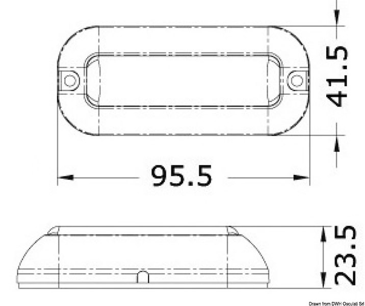Luce subacquea a LED